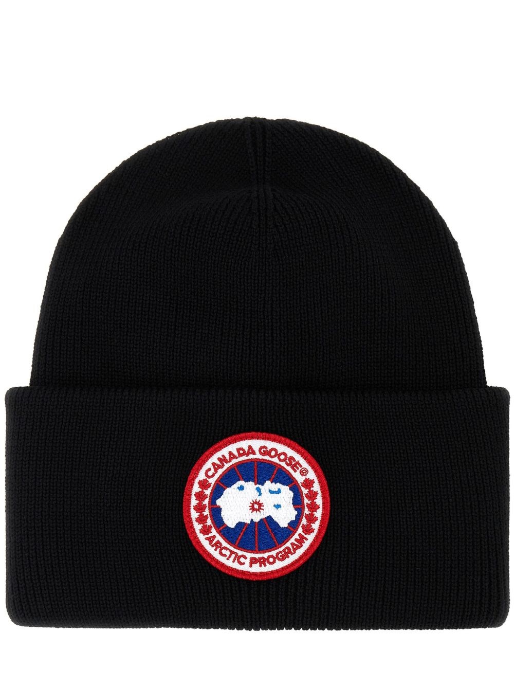 Black Arctic Toque beanie in wool
