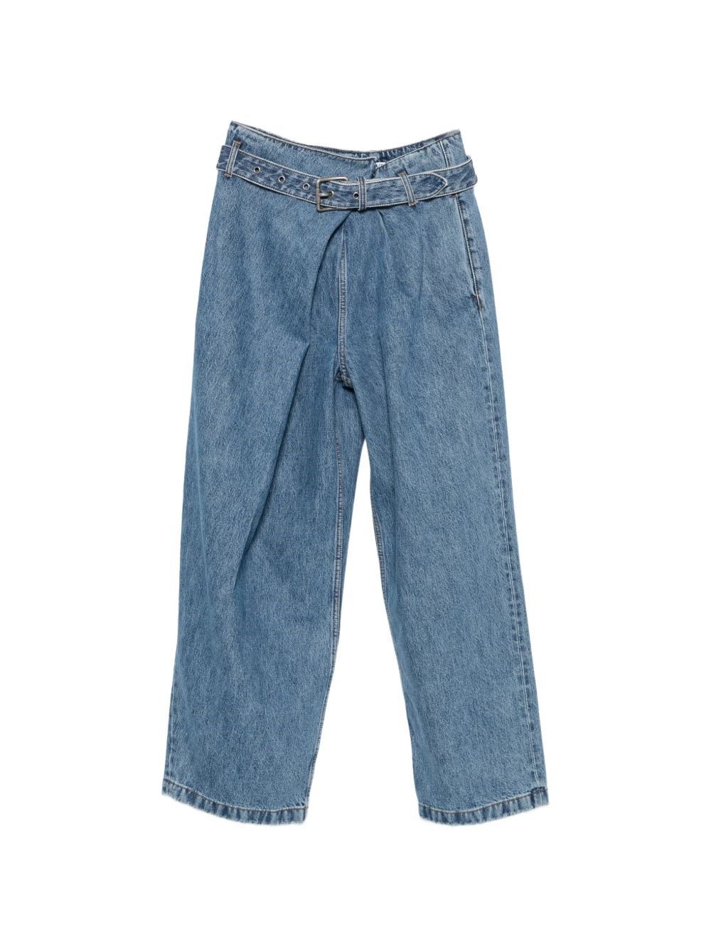 Loewe Draped Denim Jeans