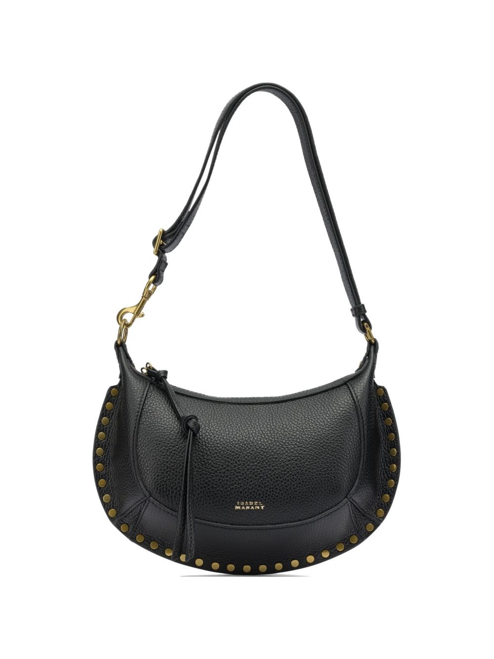 Isabel Marant Oskan Moon Leather Shoulder Bag