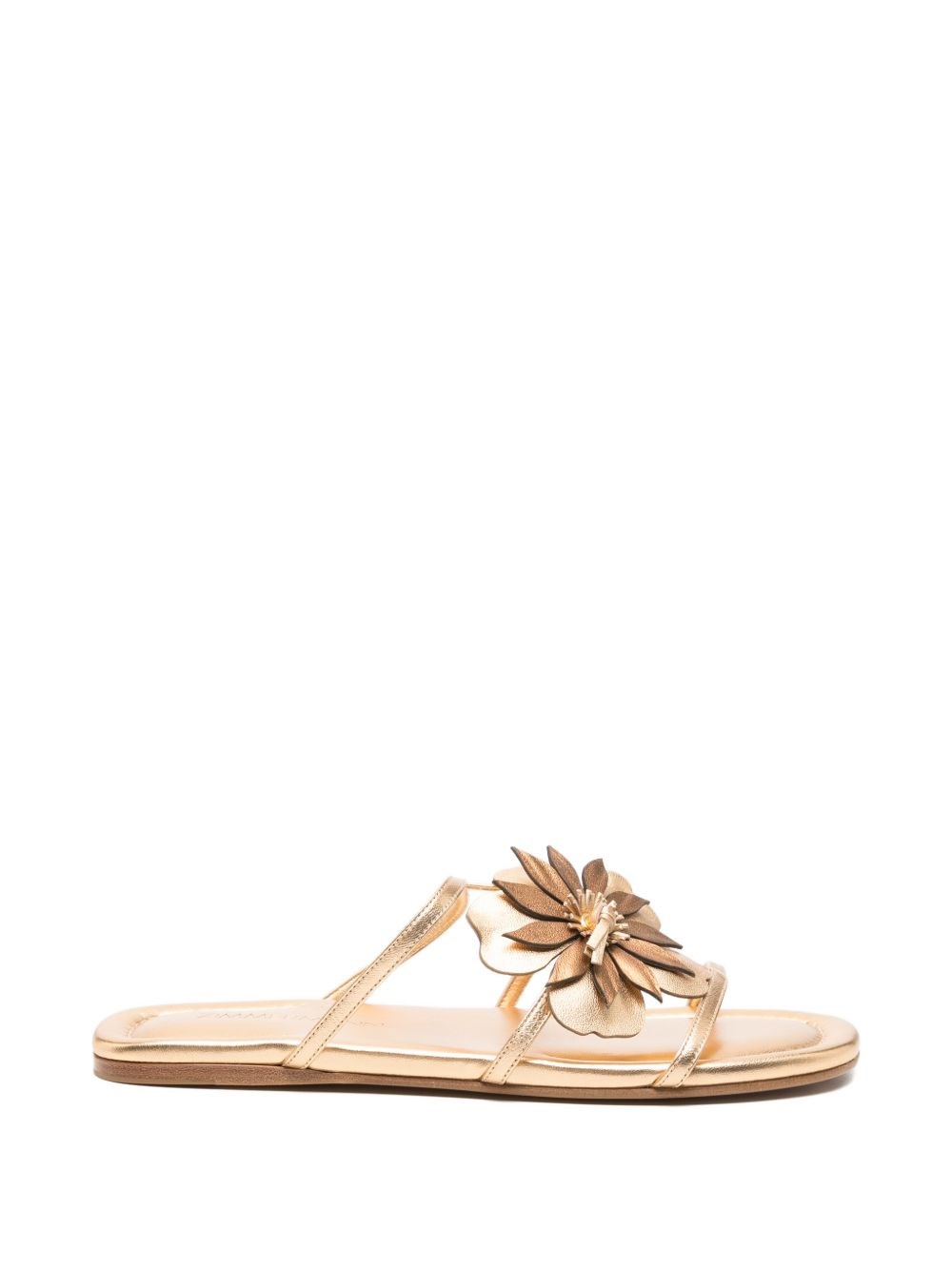 Zimmermann Belara Leather Slide Sandals