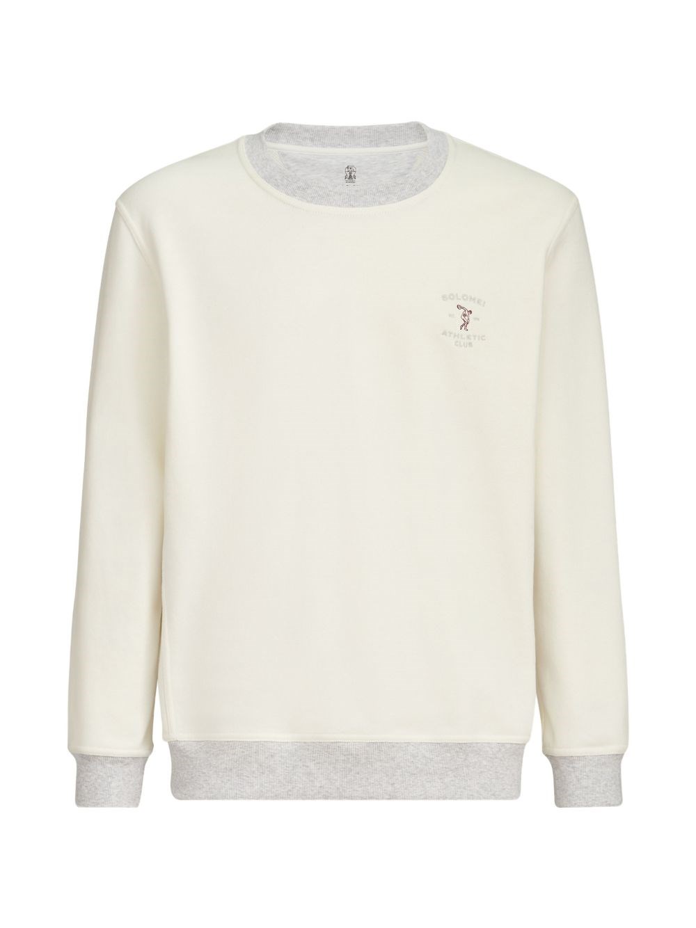 Brunello Cucinelli Logo Cotton Sweatshirt