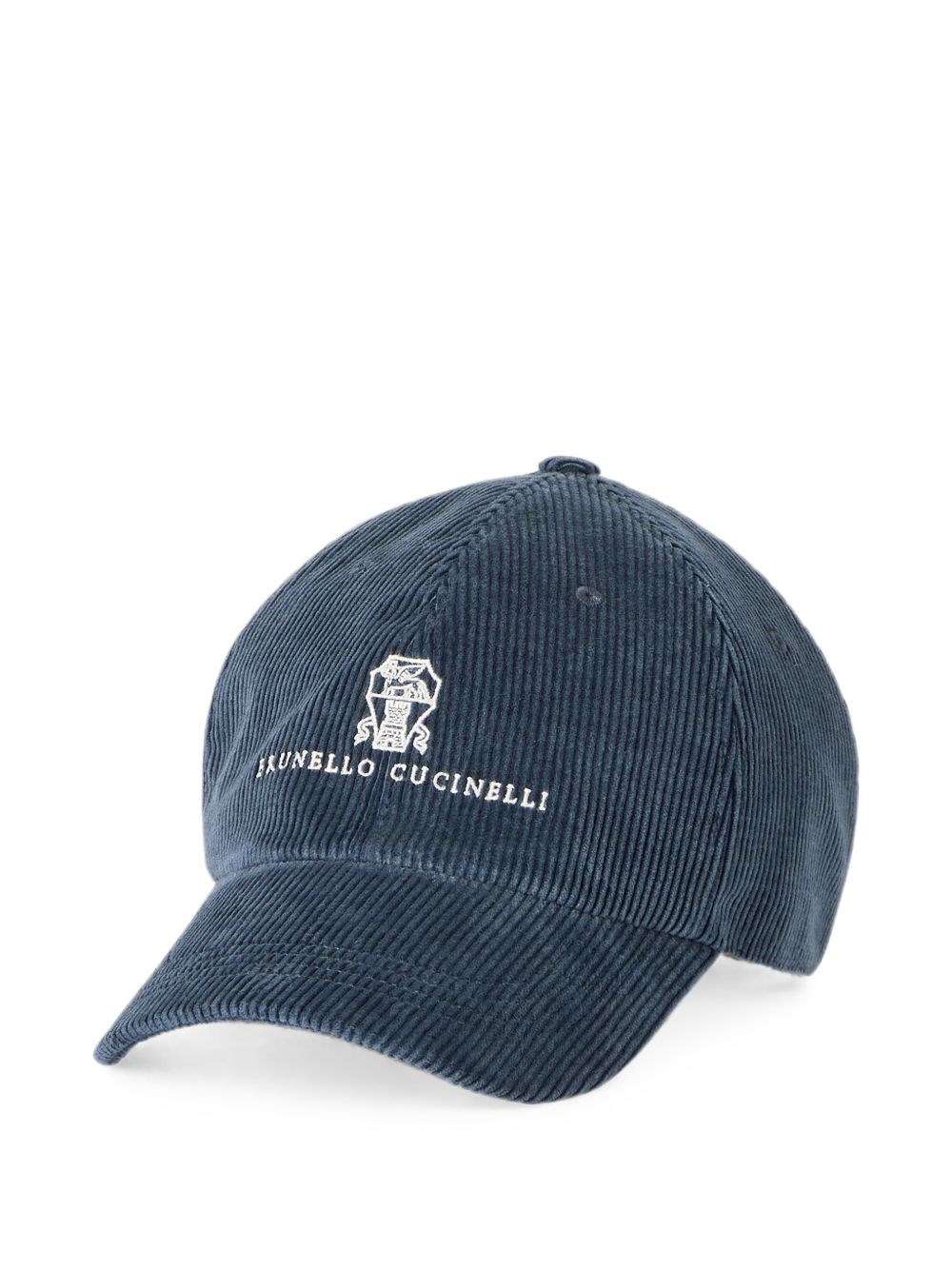 Brunello Cucinelli Logo Cotton Baseball Cap