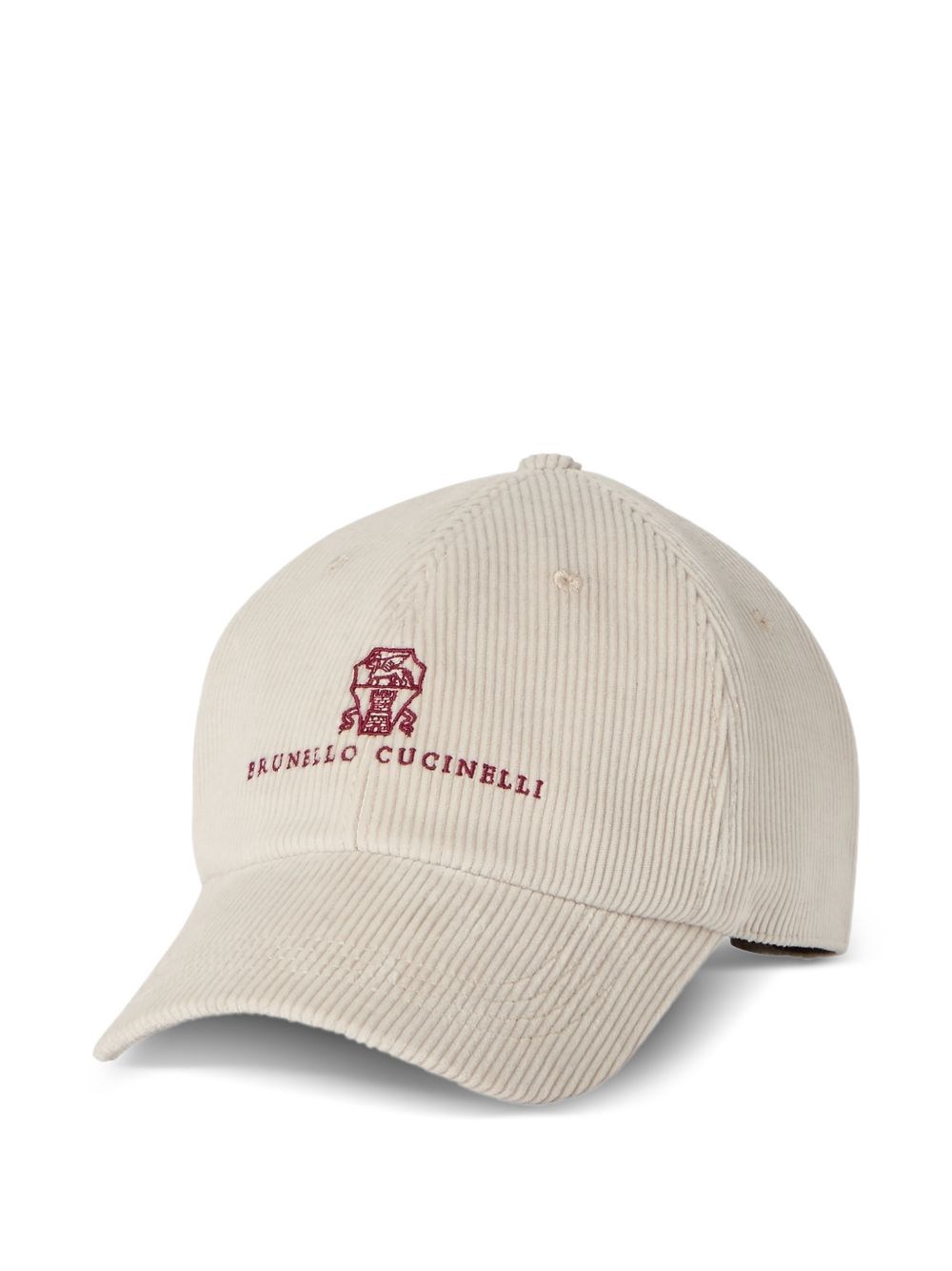 Brunello Cucinelli Logo Cotton Baseball Cap