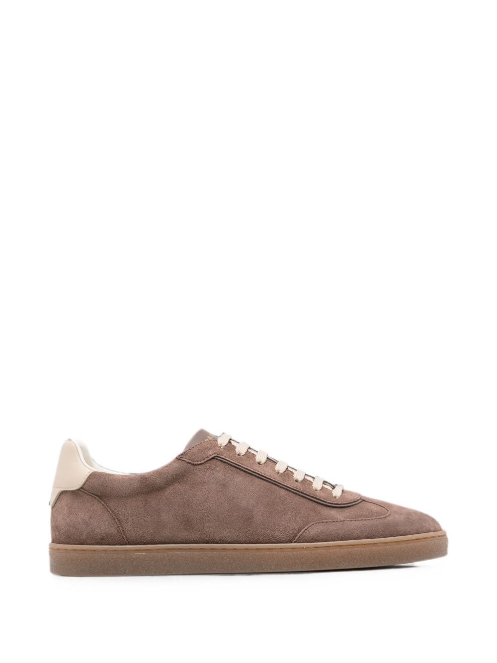 Brunello Cucinelli Suede Leather Sneakers