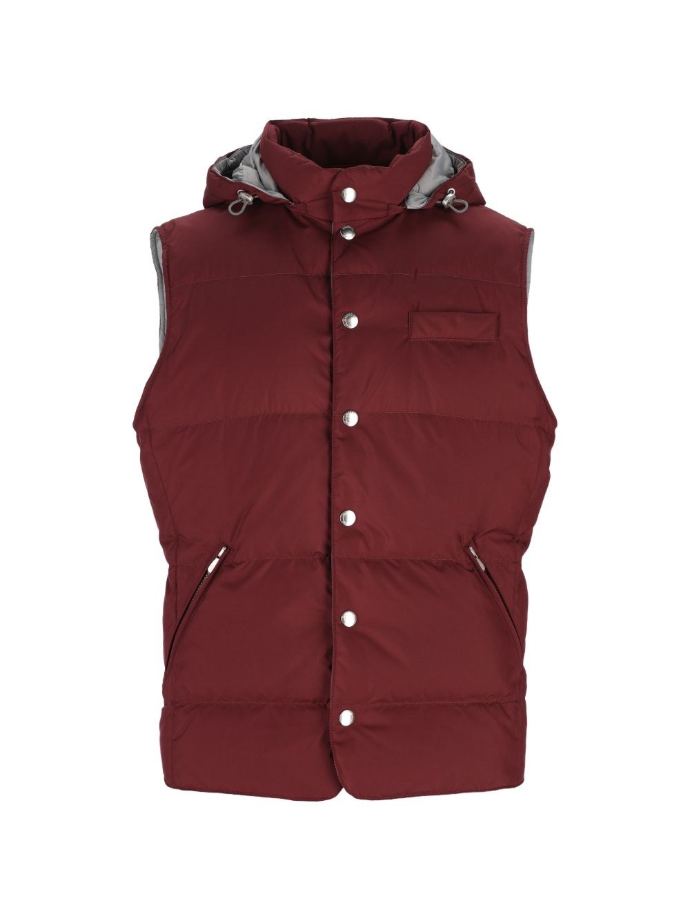 Brunello Cucinelli Hooded Down Vest