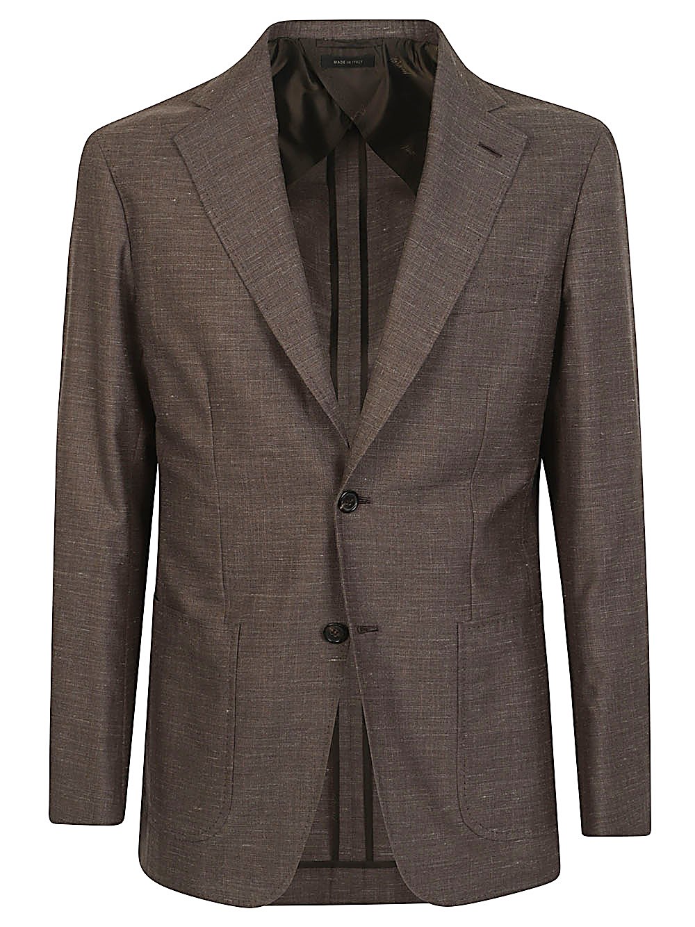 BRIONI Wool And Silk Single-Breasted Jacket