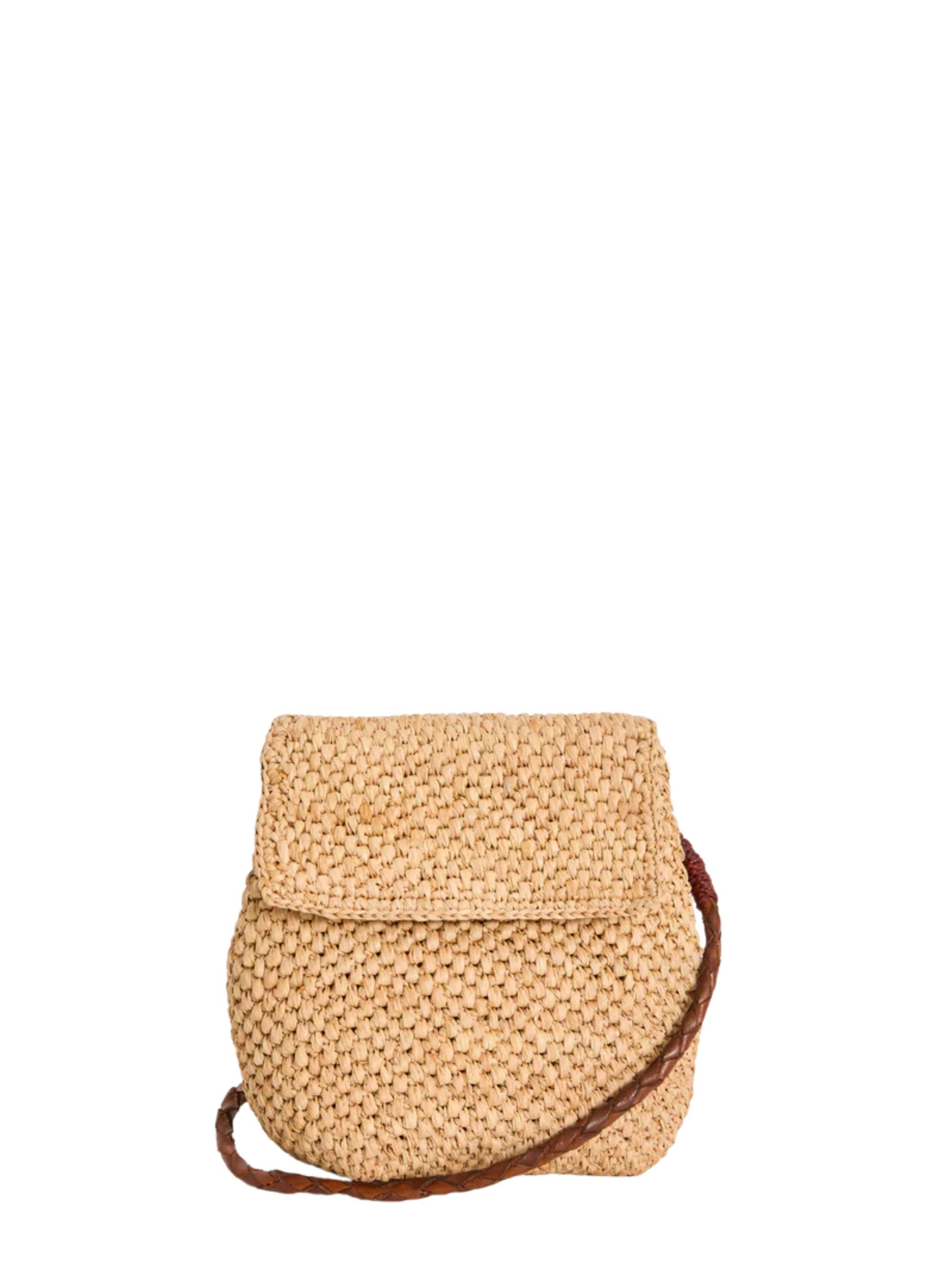 IBELIV Zaz Raffia Backpack