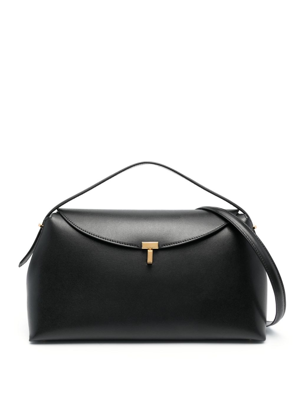 TOTEME T-Lock Leather Handbag