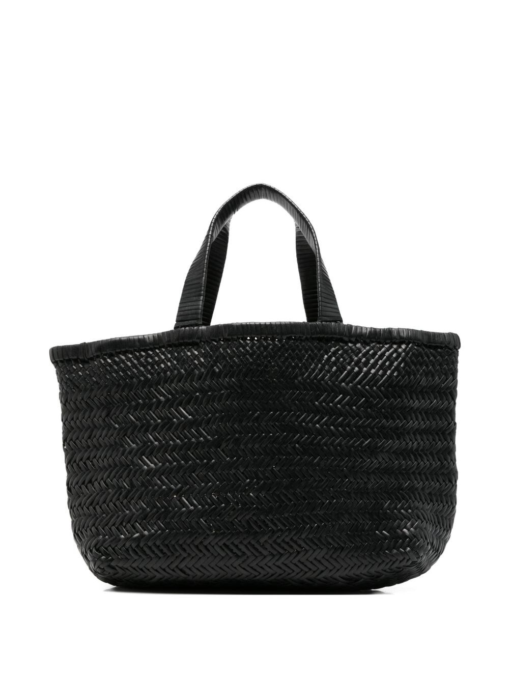 MANEBI Medium Leather Tote Bag
