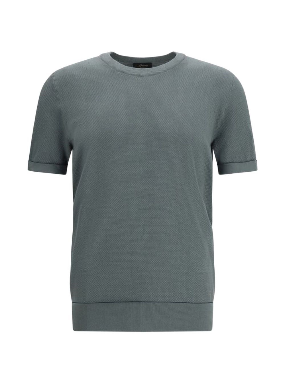 BRIONI Piquet Cotton T-Shirt