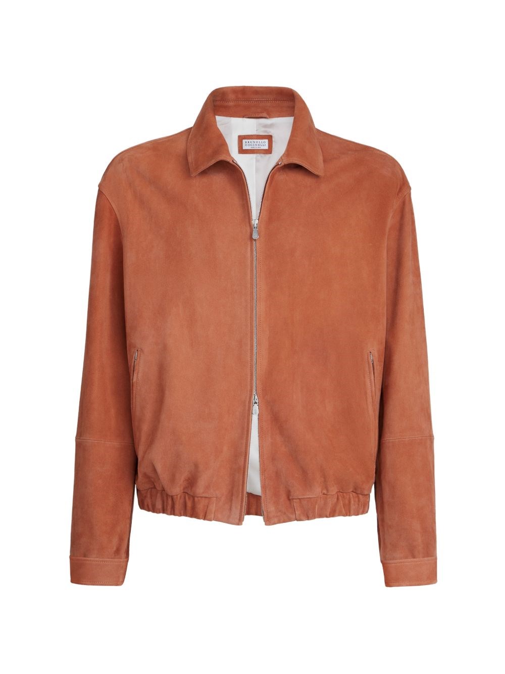 Brunello Cucinelli Suede Leather Jacket
