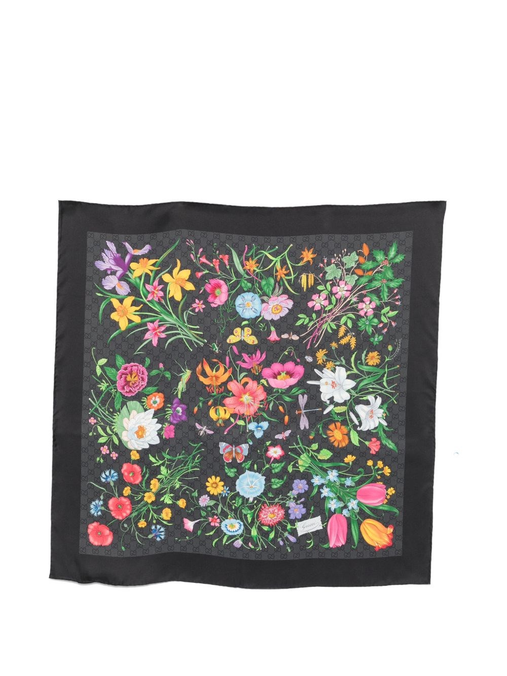 Gucci Gucci Flora Silk Foulard