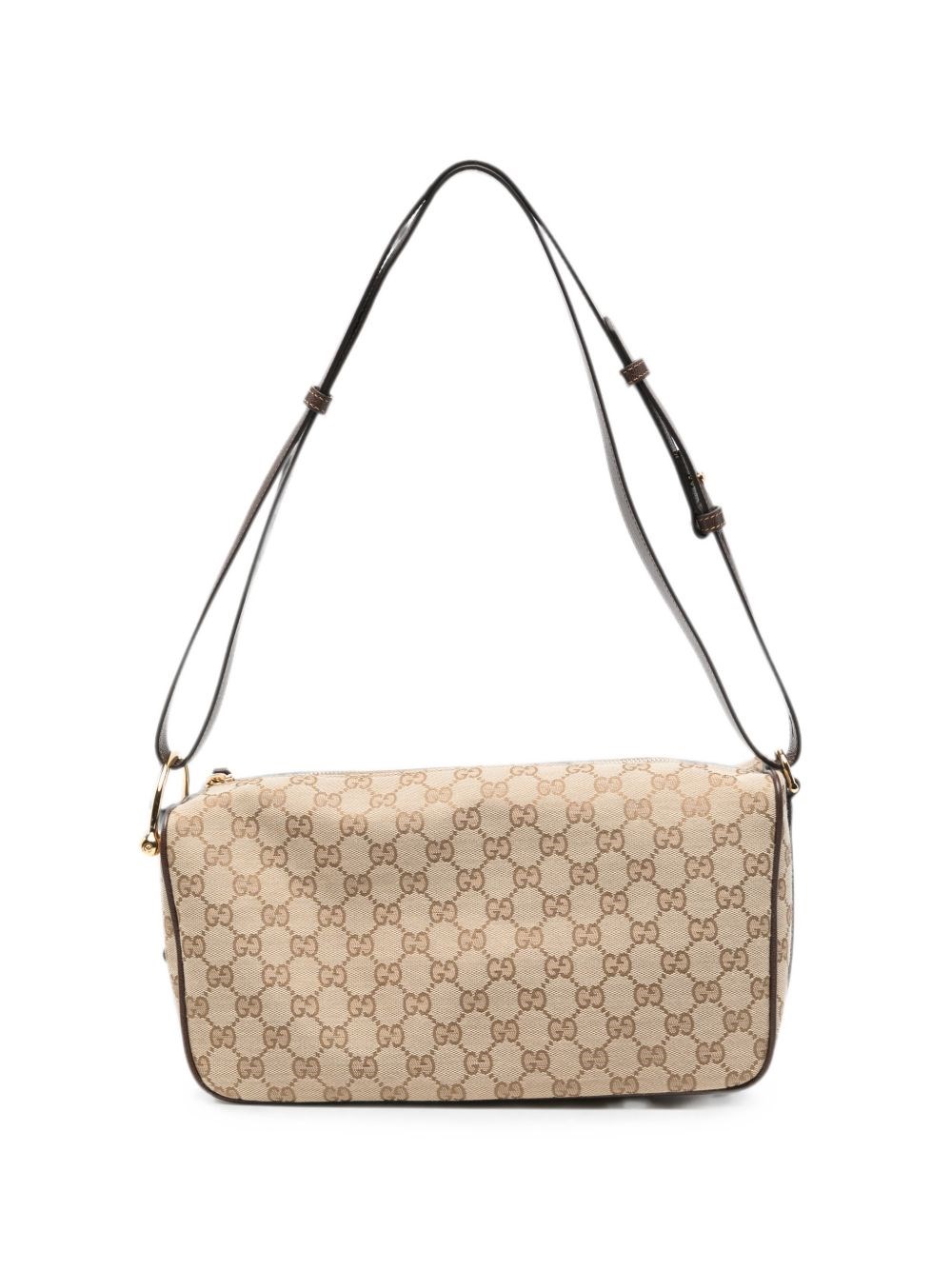 Half Horsebit Medium Shoulder Bag