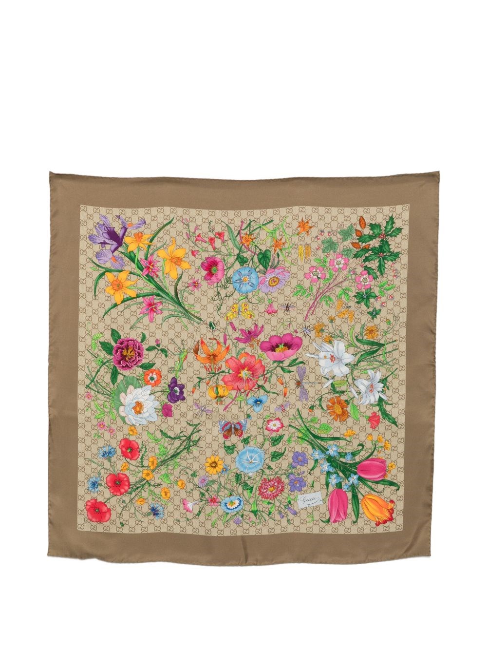 Gucci Gucci Flora Silk Foulard Gucci Gucci Flora Silk Foulard