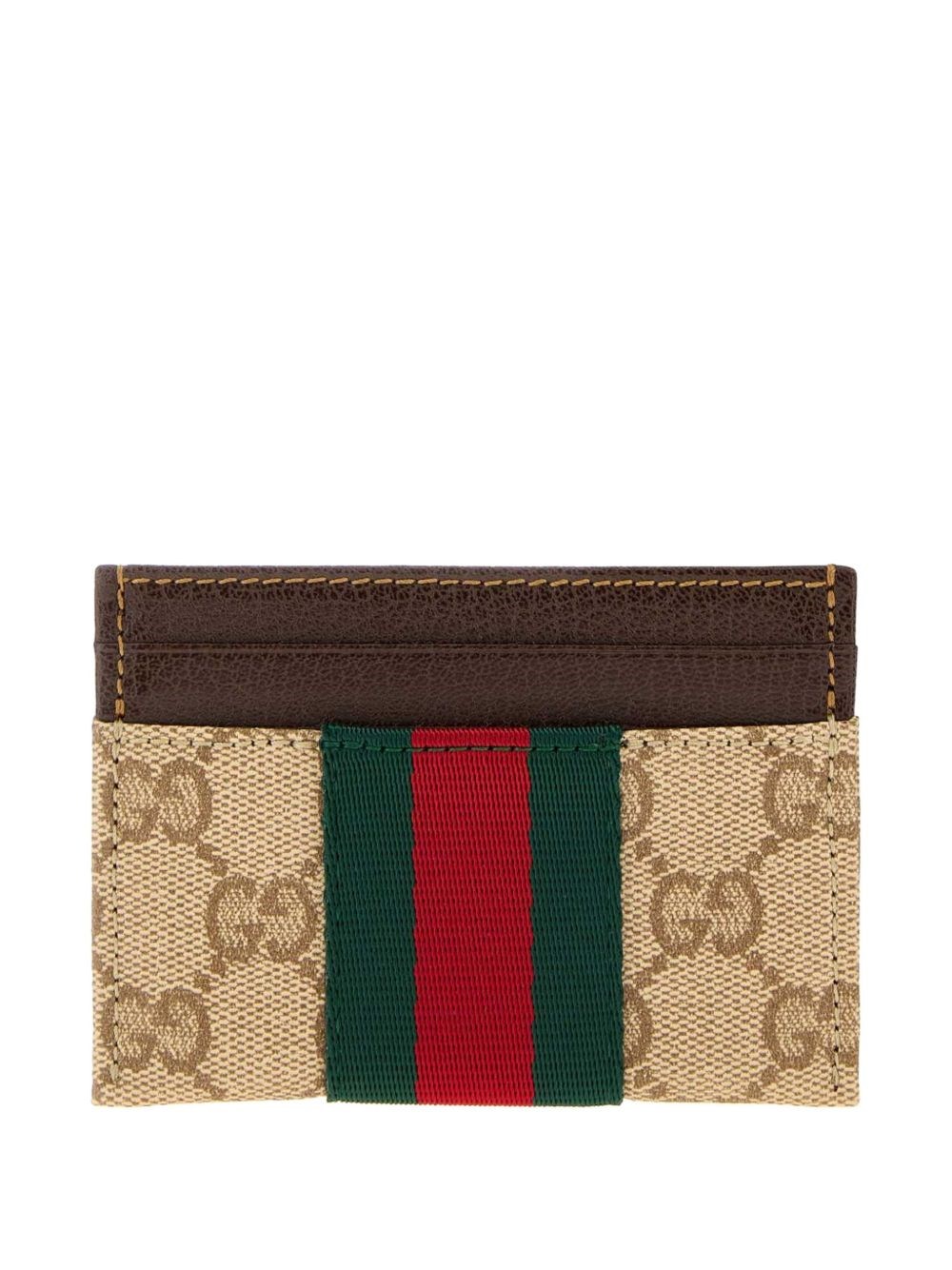 Gucci Web Detail Card Case