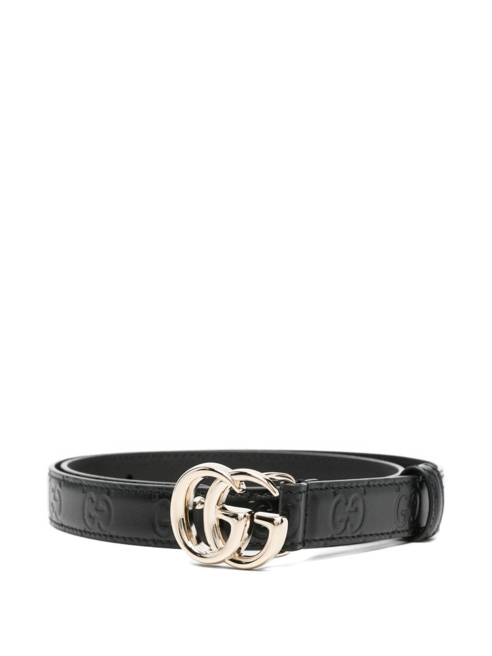 Gucci Cintura In Pelle Gg Marmont
