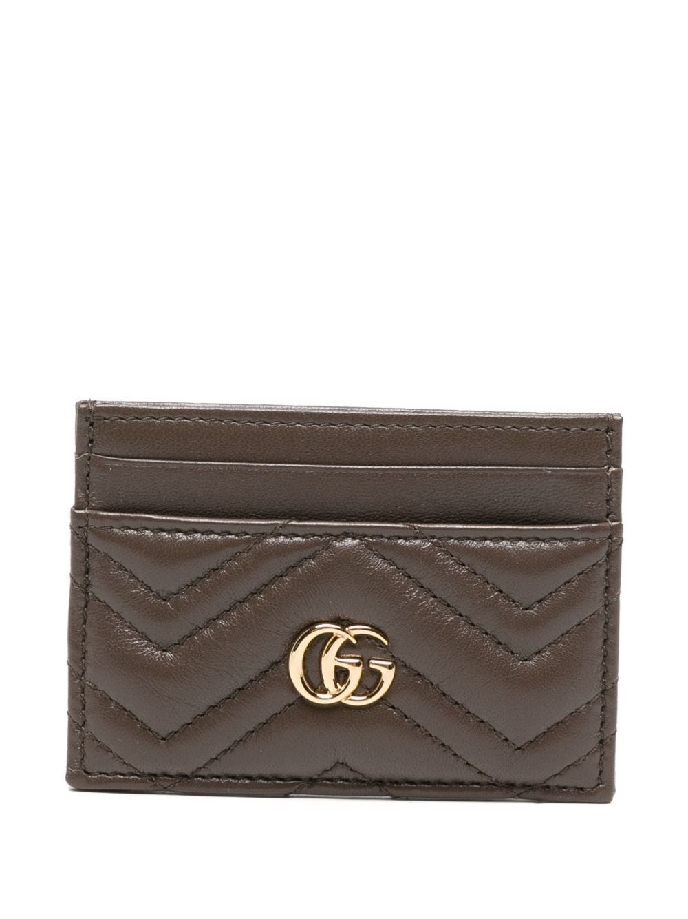 Gucci Gg Marmont Leather Card Case