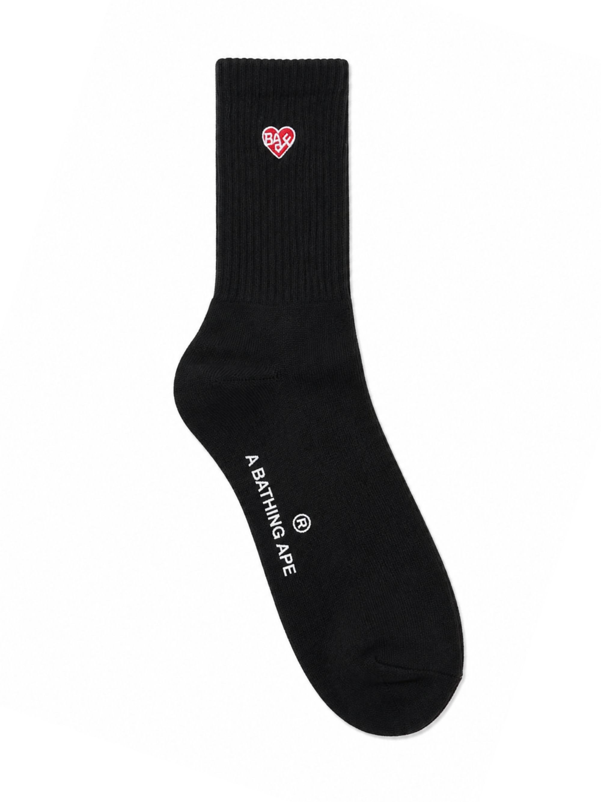 BAPE One Point Ape Head Sock