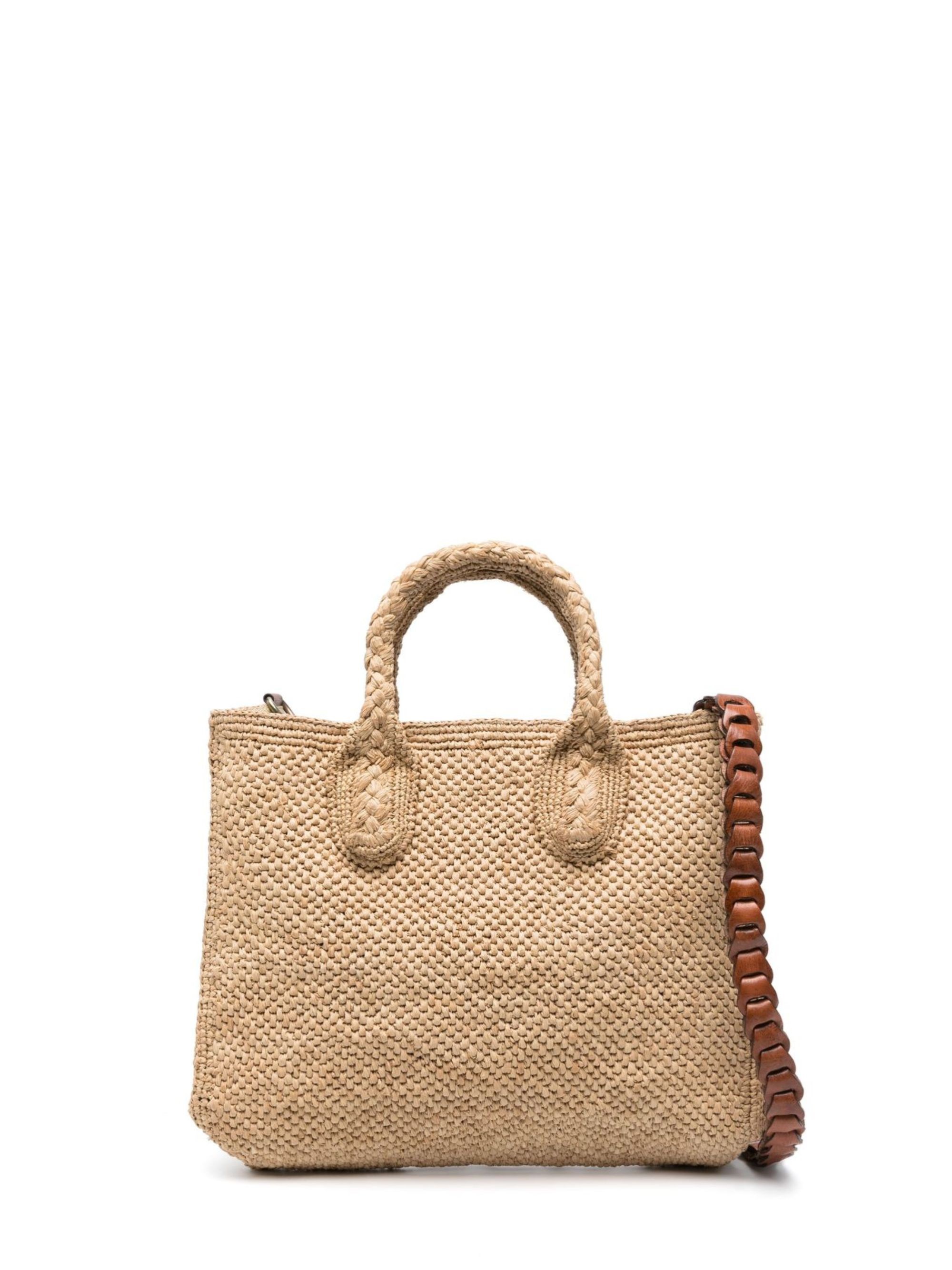 IBELIV Borsa A Tracolla In Rafia Rary