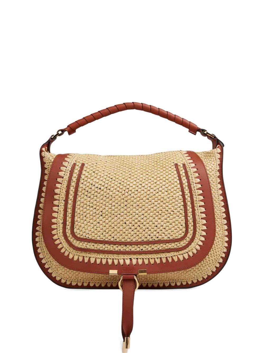 Chloé Marcie Medium Rafia Tote Bag