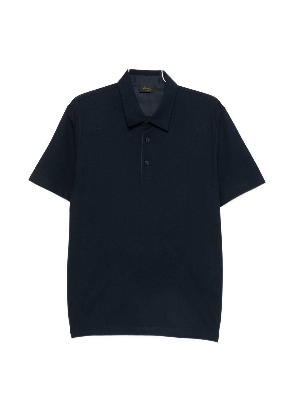 BRIONI Piquet Cotton Polo Shirt