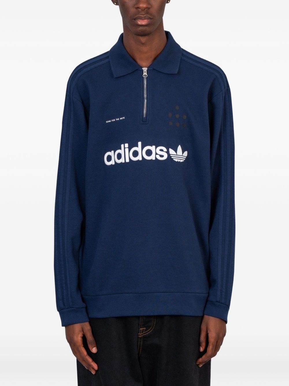 ADIDAS BY SONG FOR THE MUTE Cotton Polo Shirt
