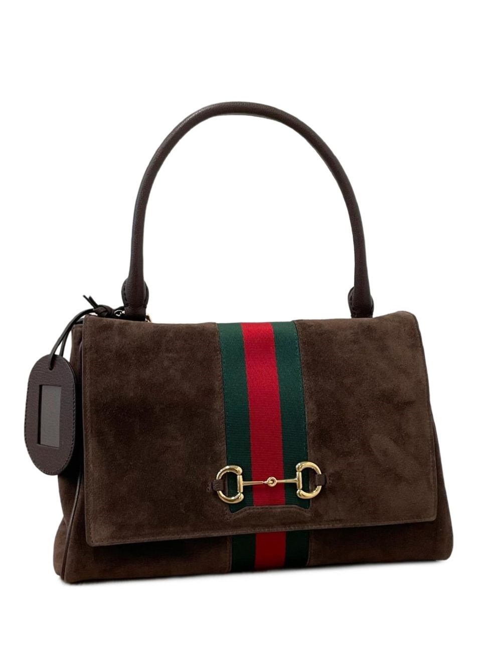 Gucci Horsebit Web Leather Handbag Gucci Horsebit Web Leather Handbag