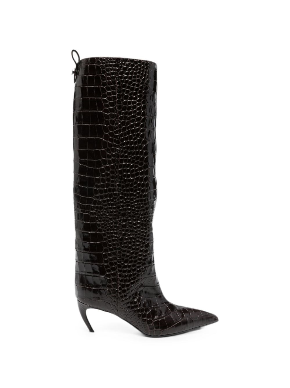 The Attico Lea Leather Boots