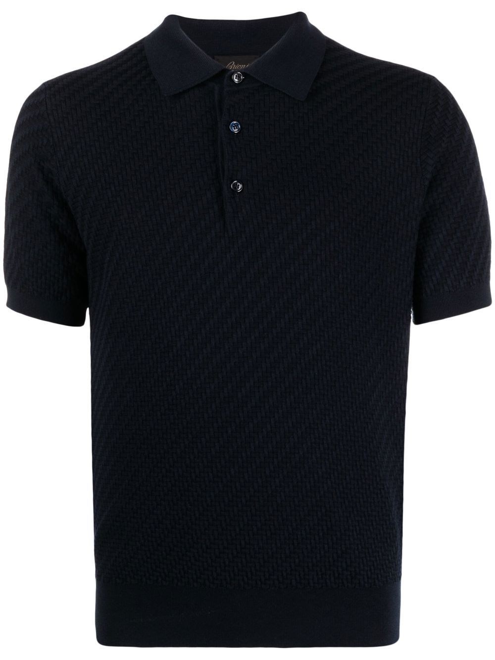 Cotton And Cashmere Polo Shirt