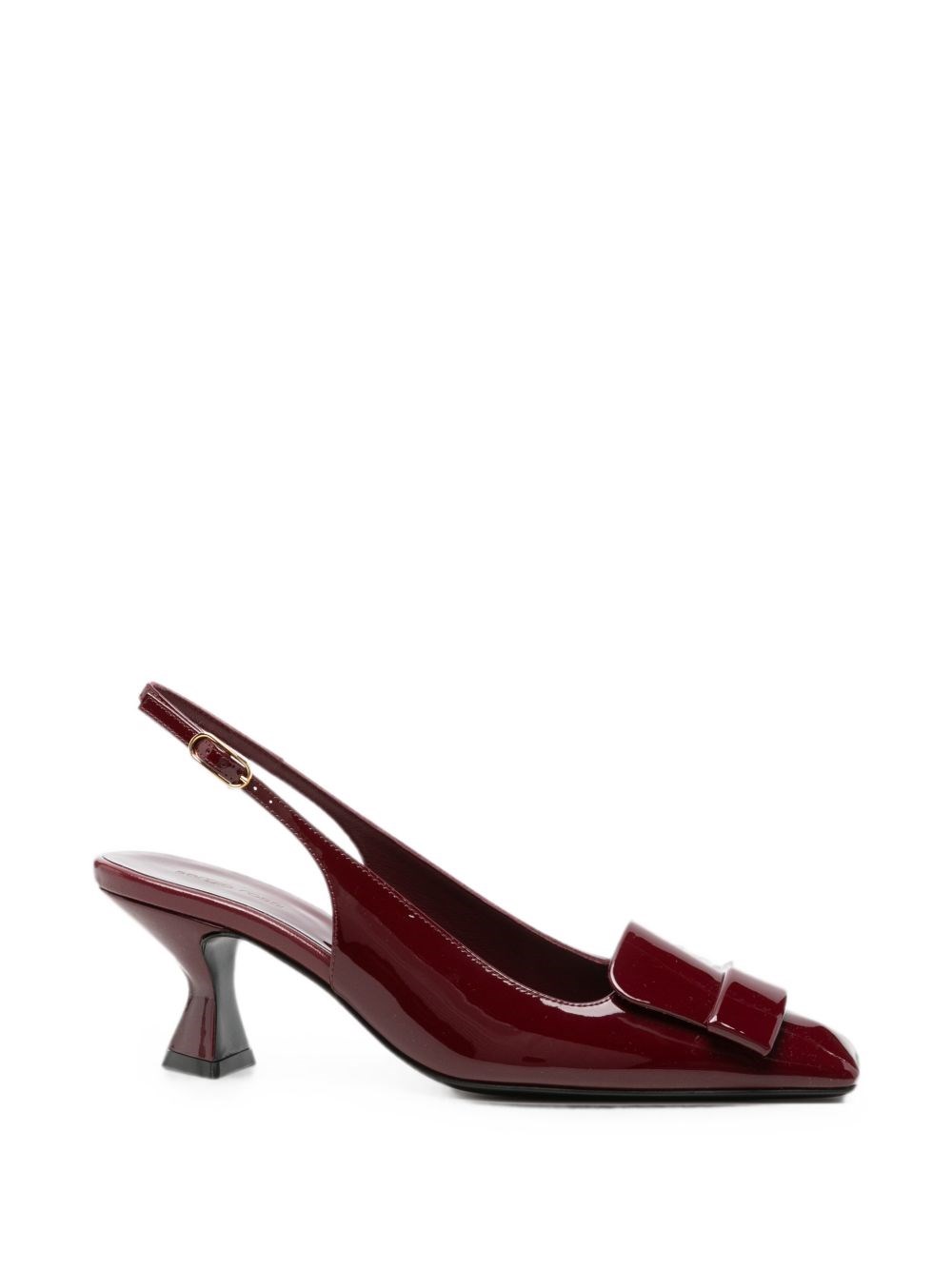 SERGIO ROSSI Leather Slingback Pumps