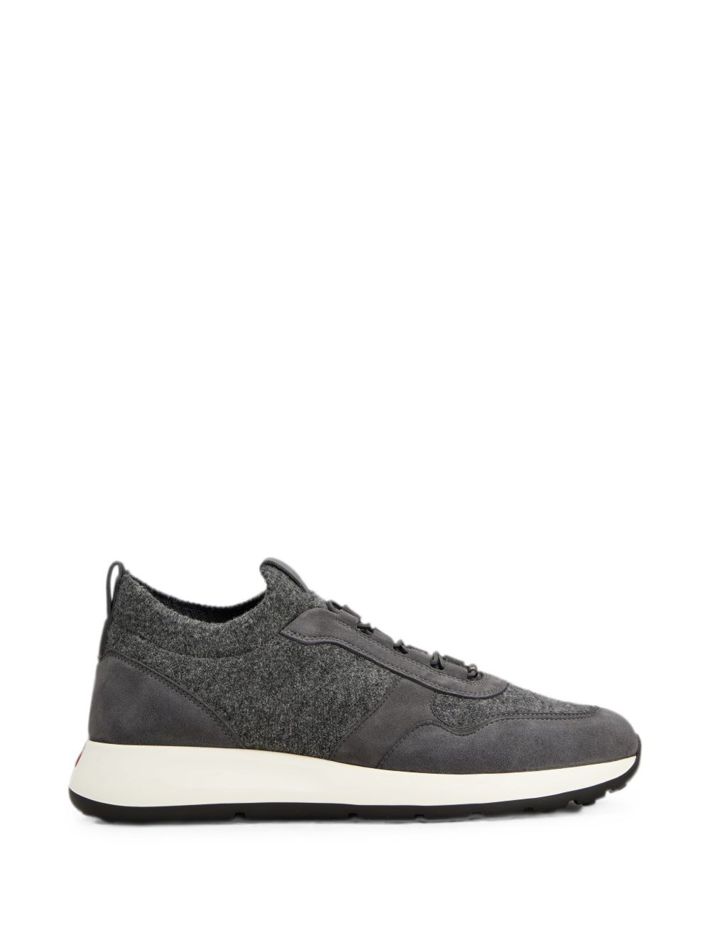 Tod’s Leather And Knit Sneakers