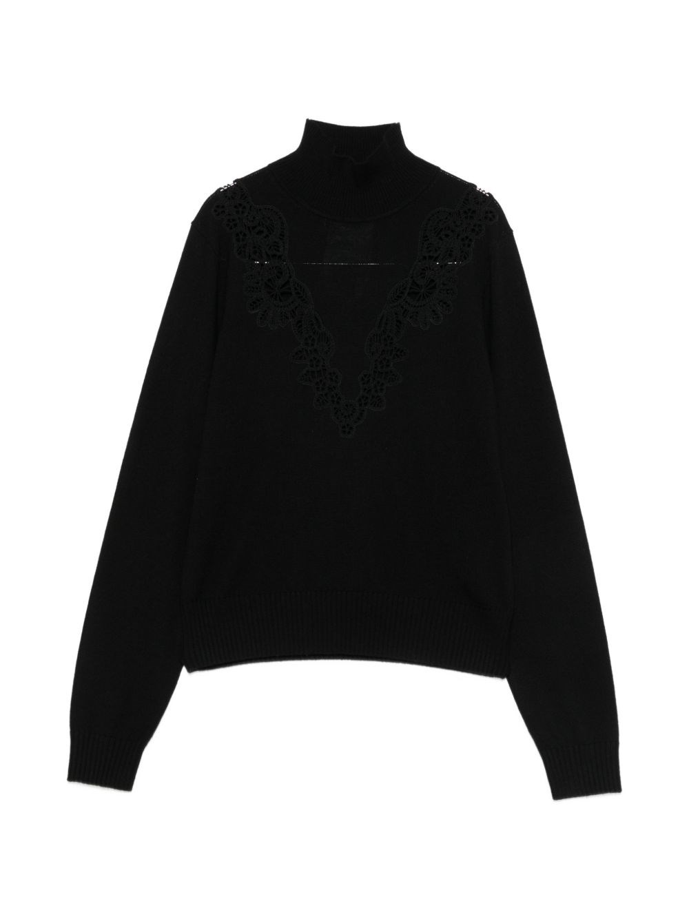 Zimmermann Valiant Wool Turtle-Neck Sweater