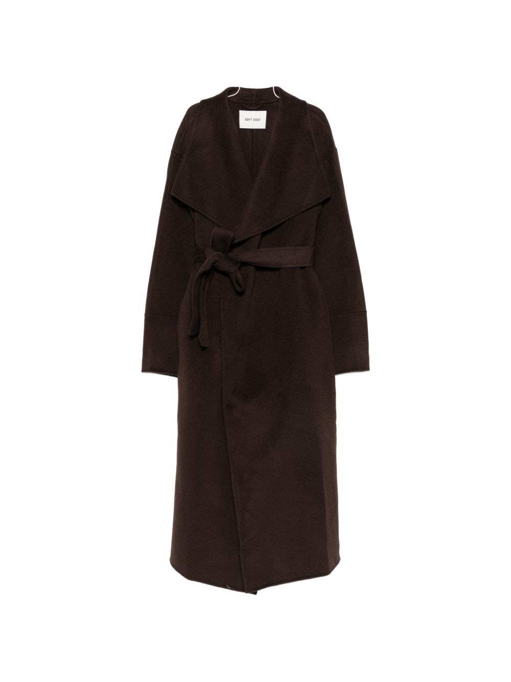 SOFT GOAT Wool Long Coat