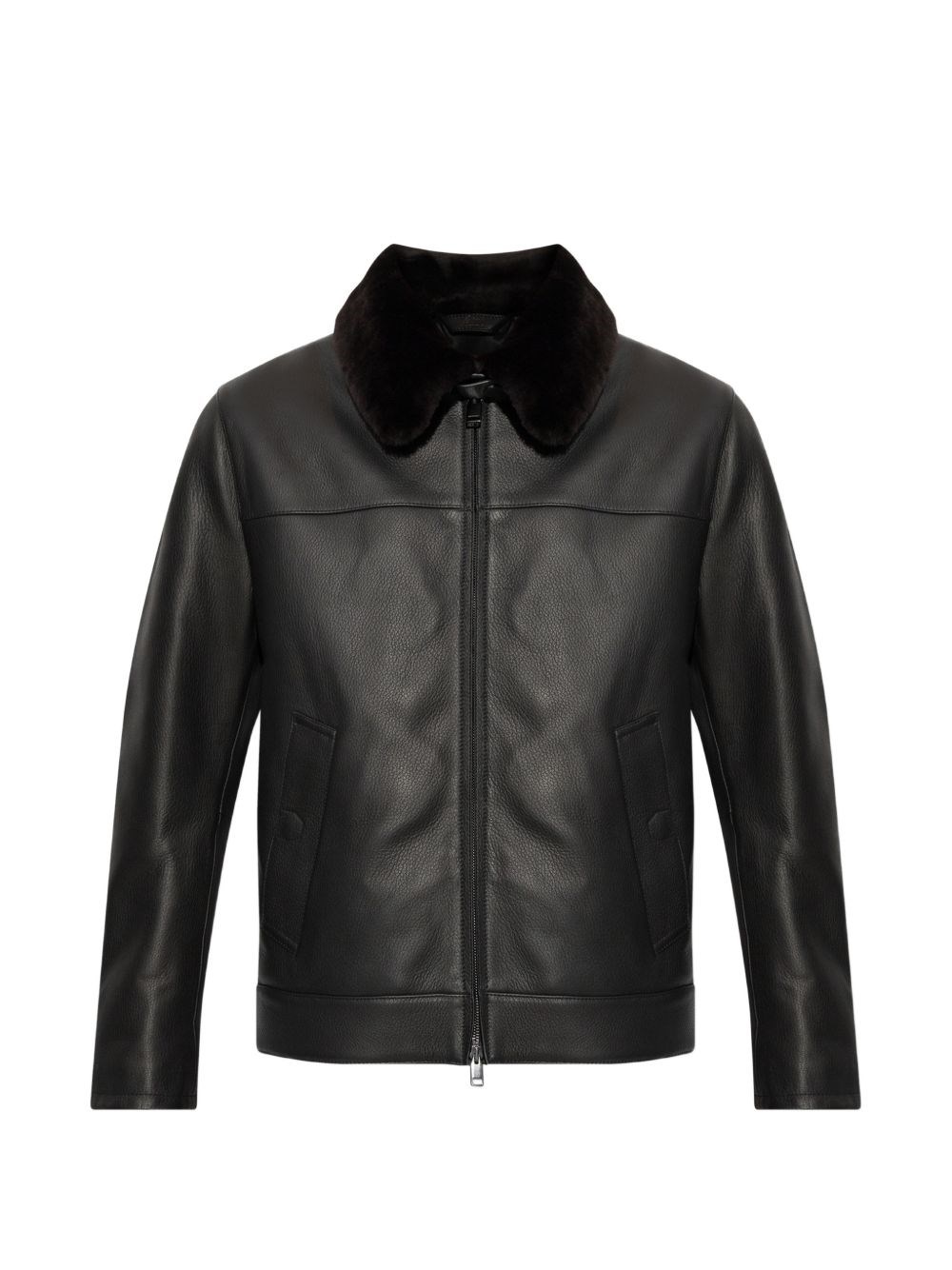 BRIONI Leather Jacket
