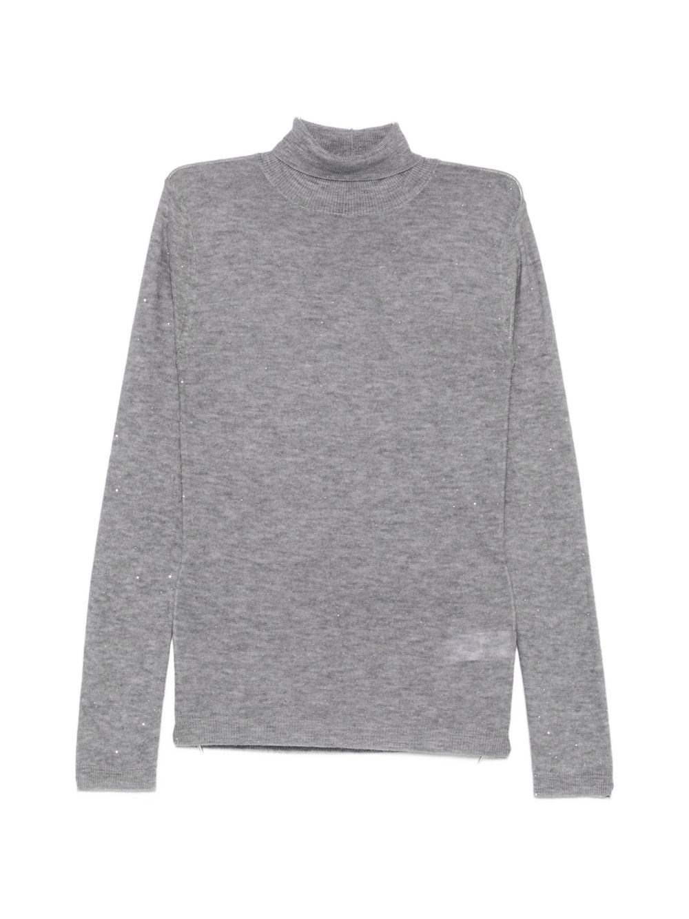 Fabiana Filippi Wool Turtle-Neck Sweater