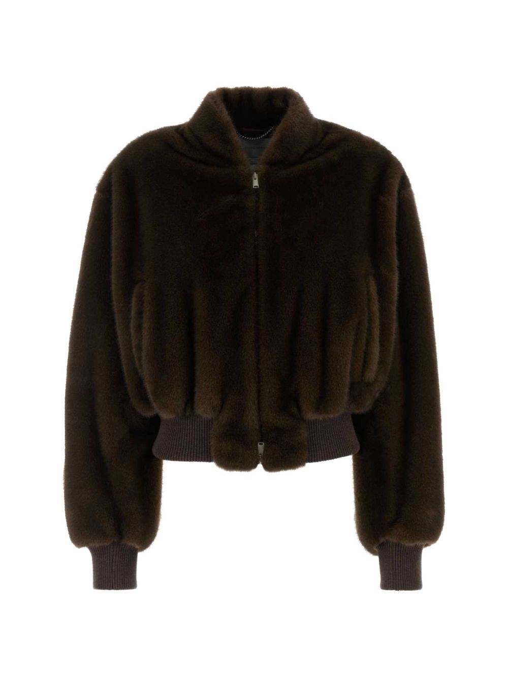 Stella McCartney Faux-Fur Bomber Jacket
