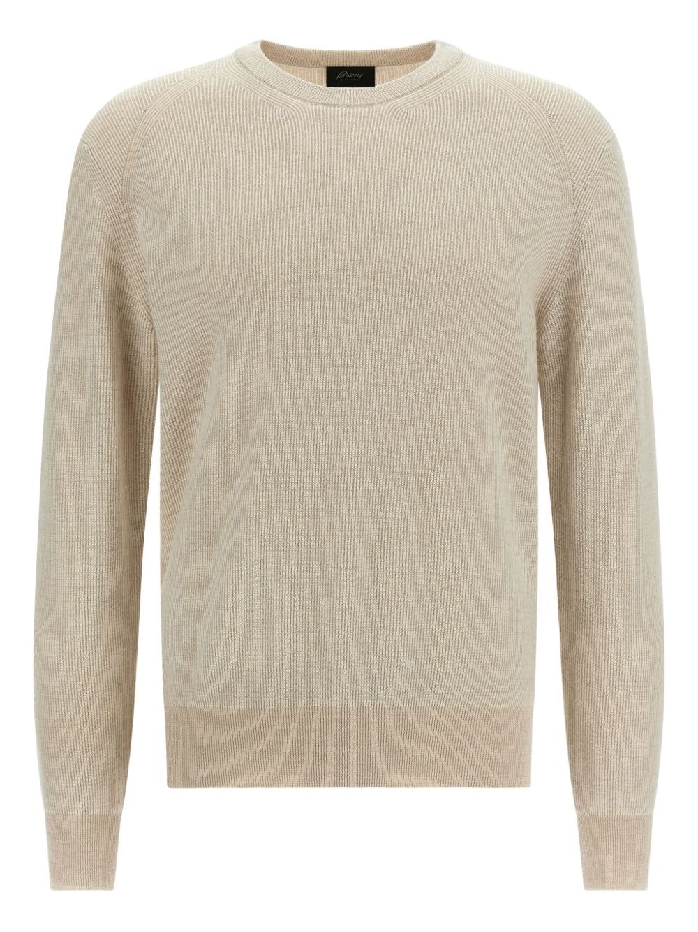 BRIONI Cashmere And Wool Crewneck Sweater