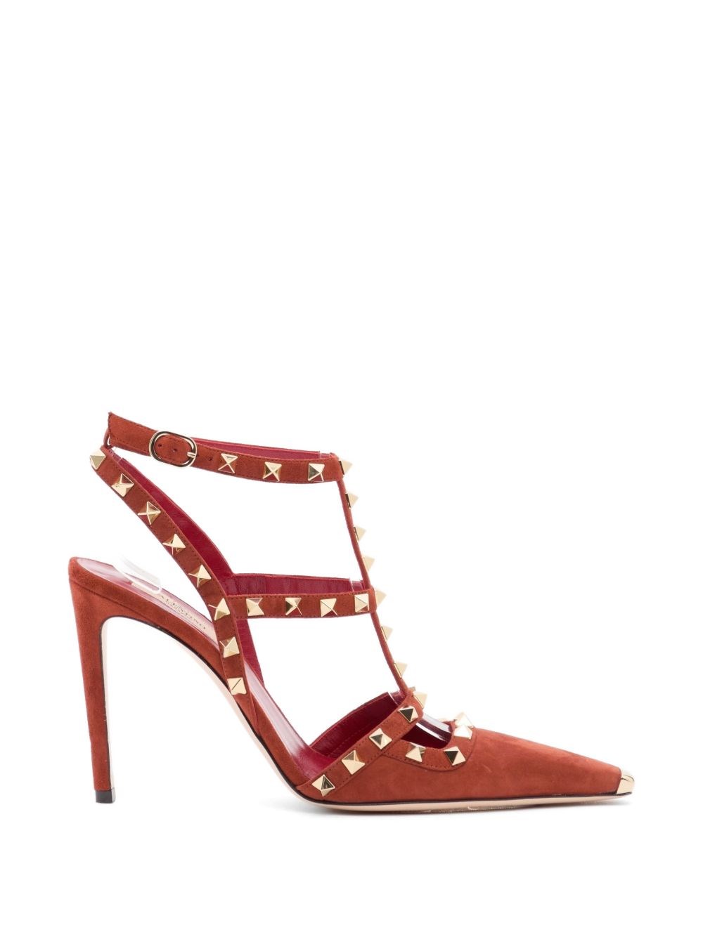 Valentino Garavani Rockstud Suede Leather Pumps