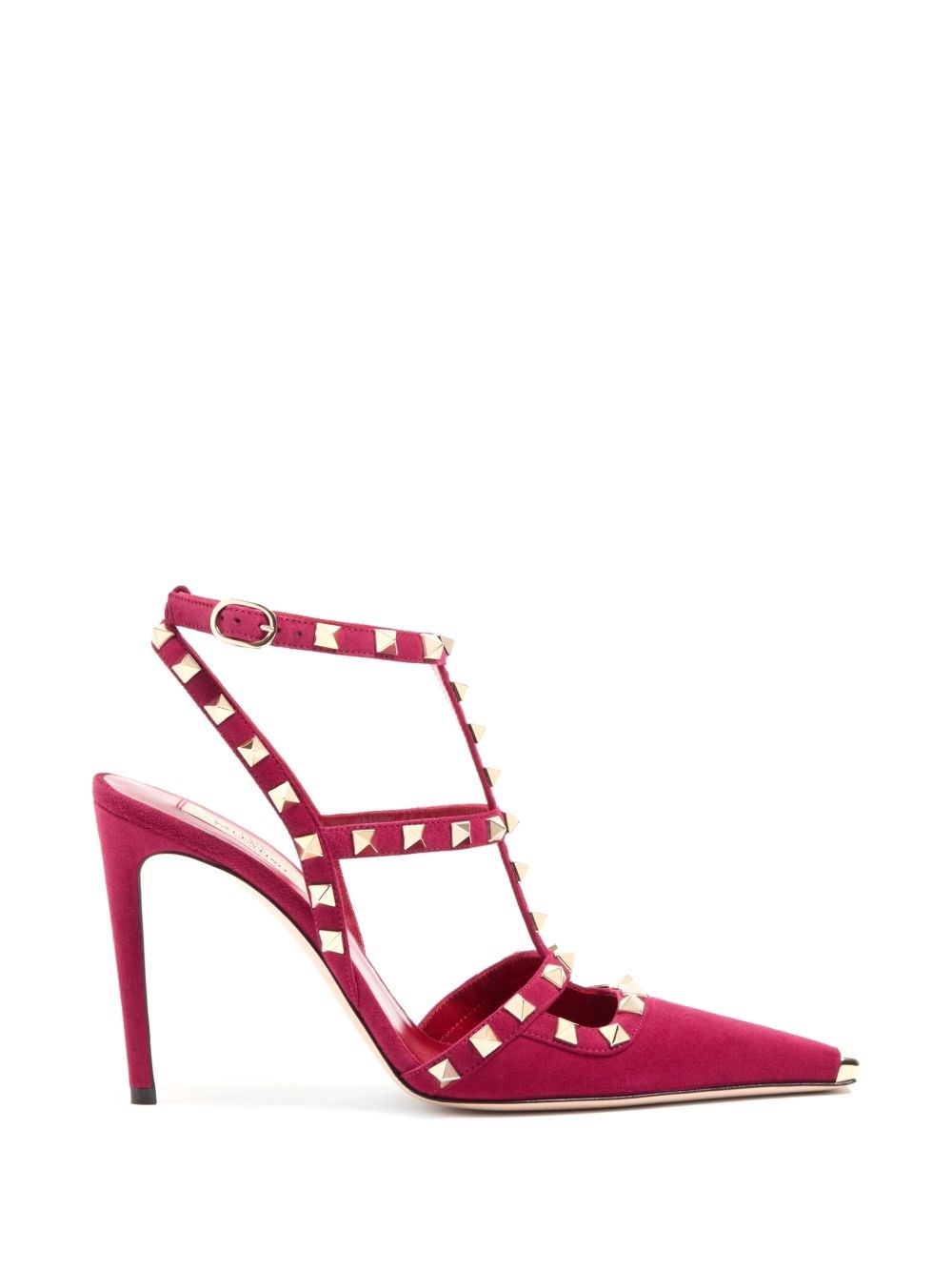 Valentino Garavani Rockstud Suede Leather Pumps