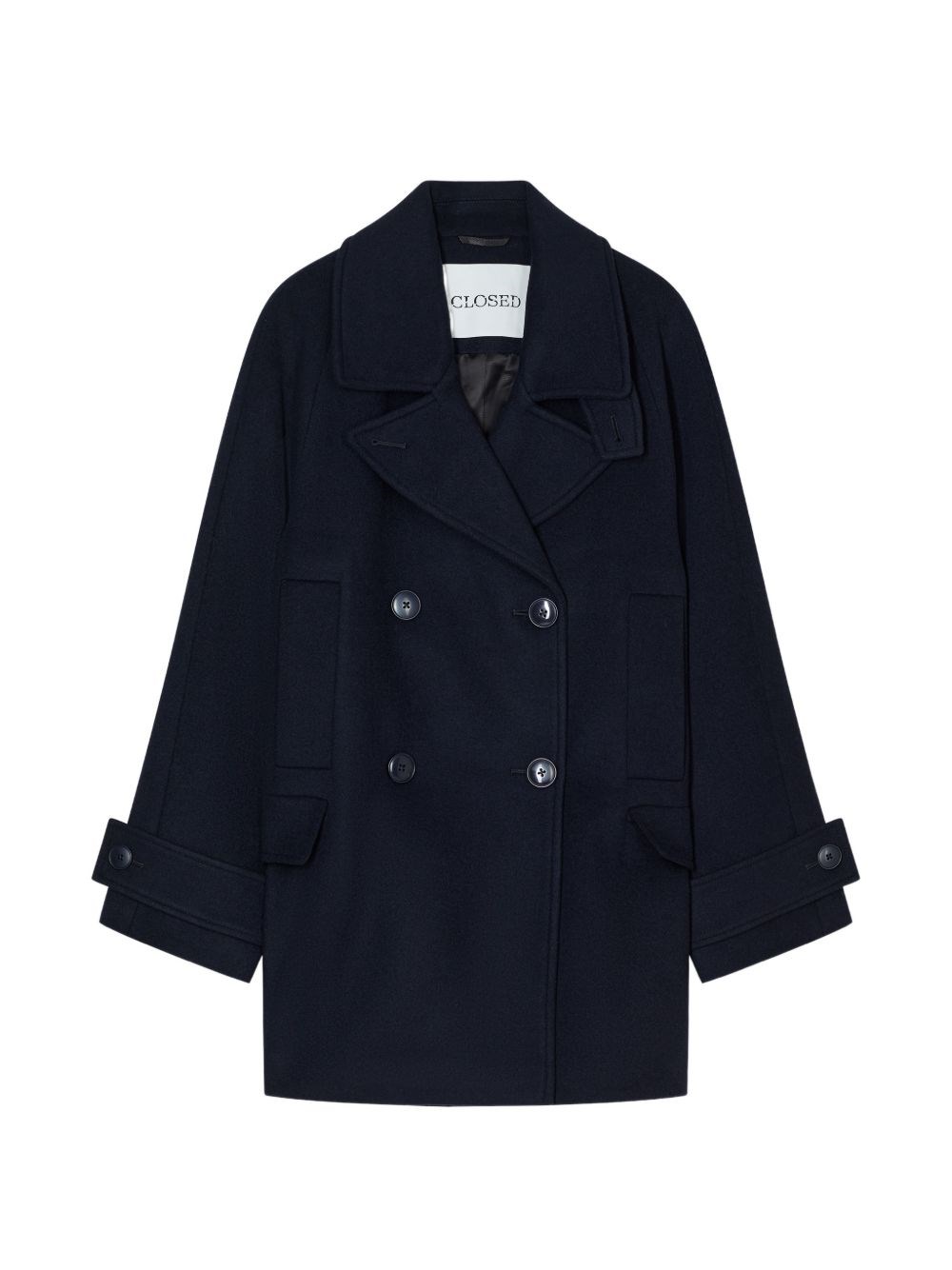 Closed Wool Double-Breasted Coat Closed Wool Double-Breasted Coat
