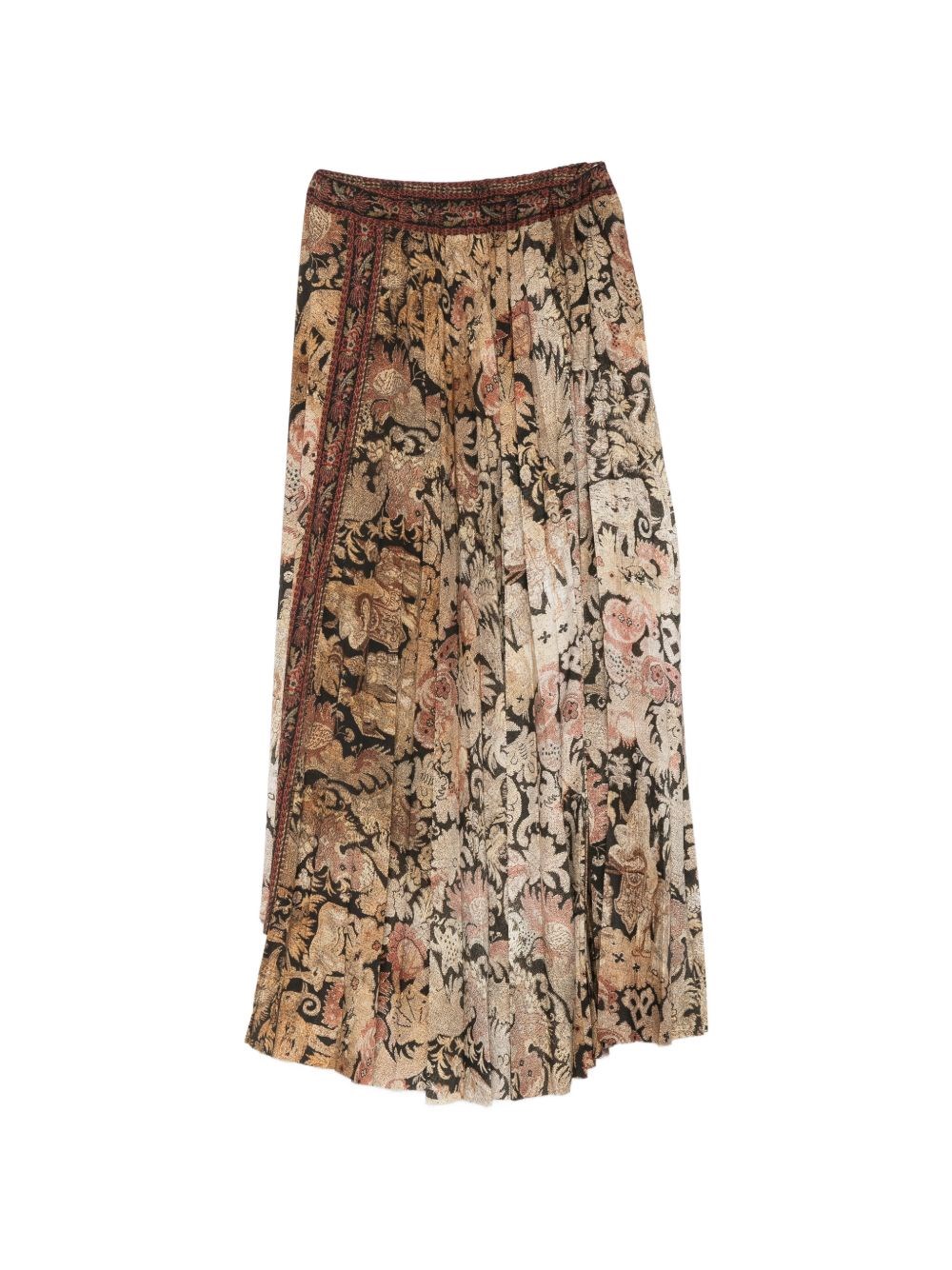 Pierre Louis Mascia Printed Long Skirt