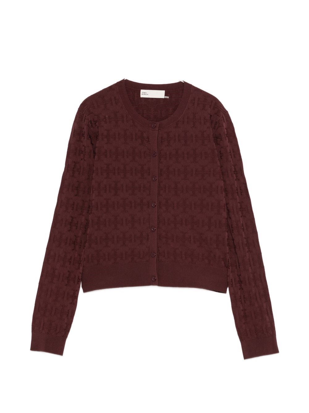 Tory Burch Crewneck Cardigan By Tory Burch