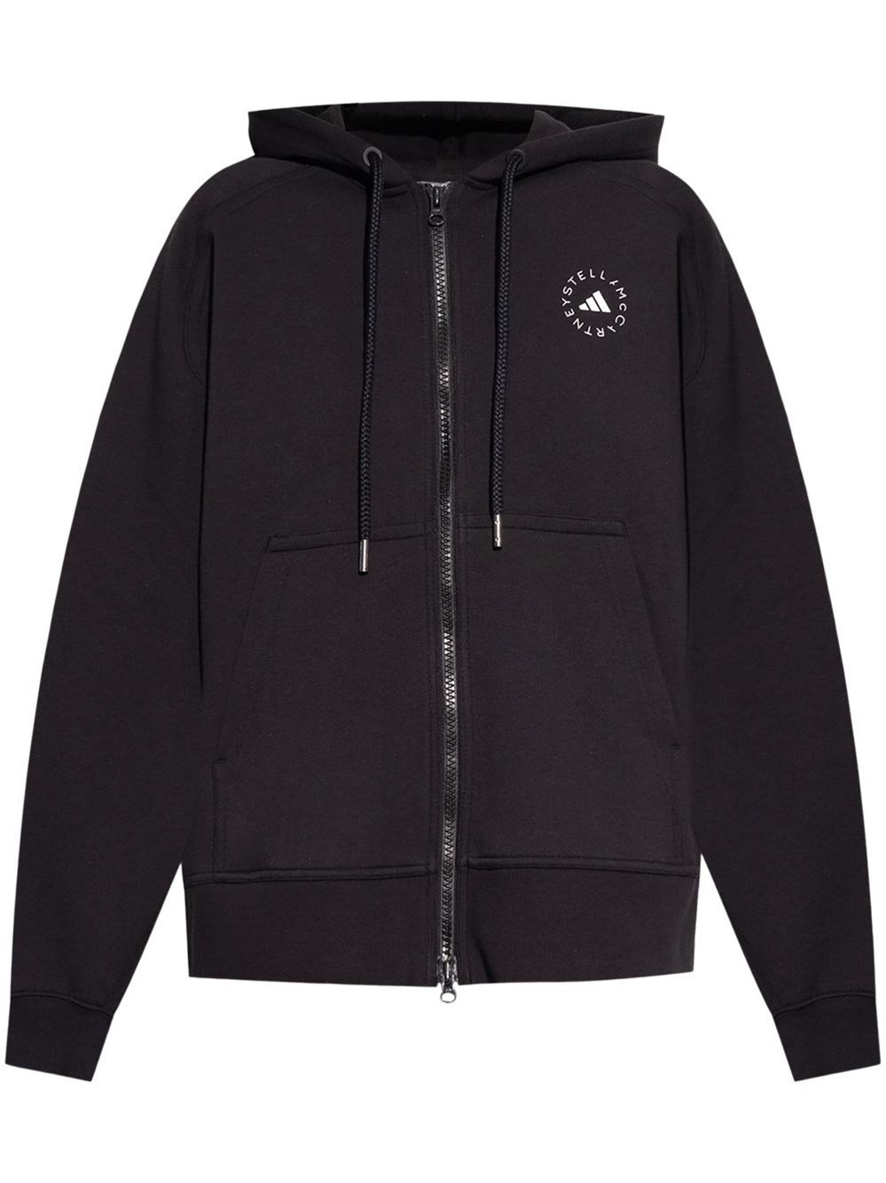 Adidas By Stella McCartney Felpa Con Zip Logo