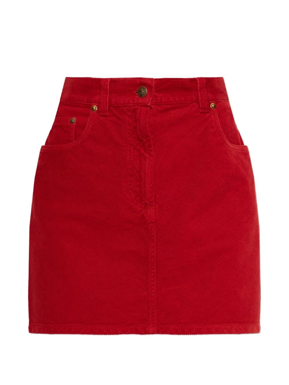 Versace Velvet Cotton Skirt