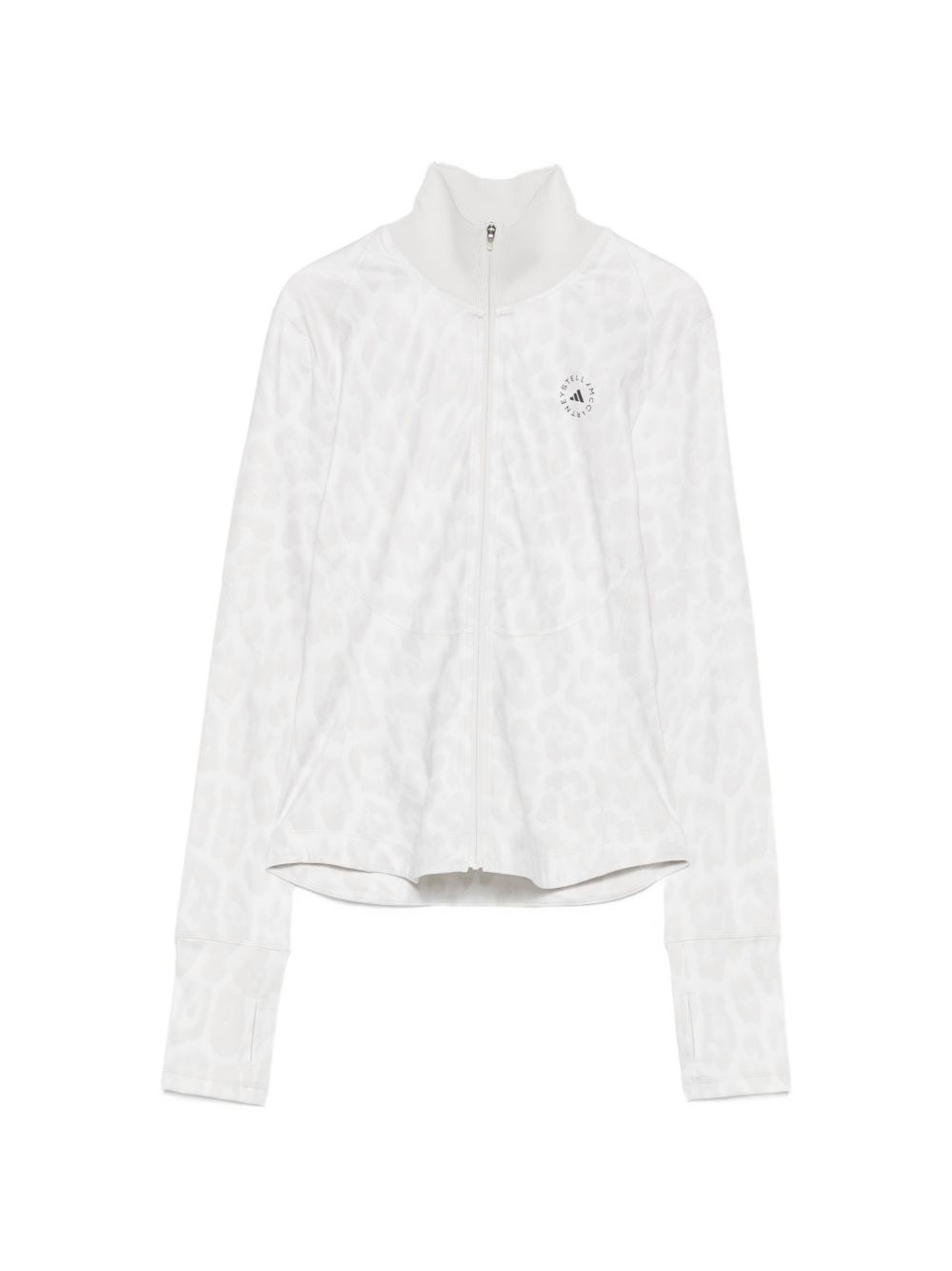 Adidas By Stella McCartney Felpa Con Zip Logo