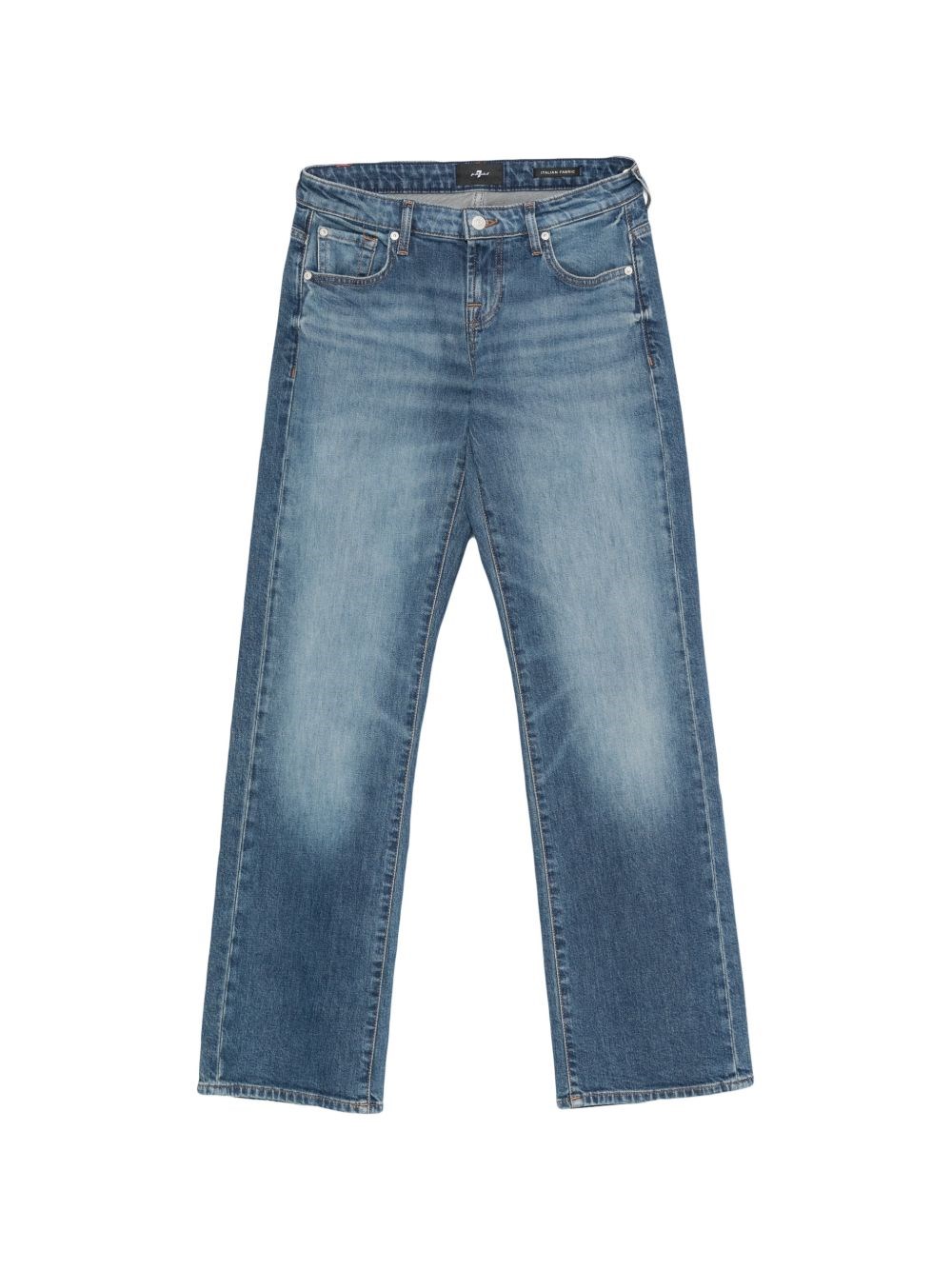 7 FOR ALL MANKIND Low Straight Denim Jeans