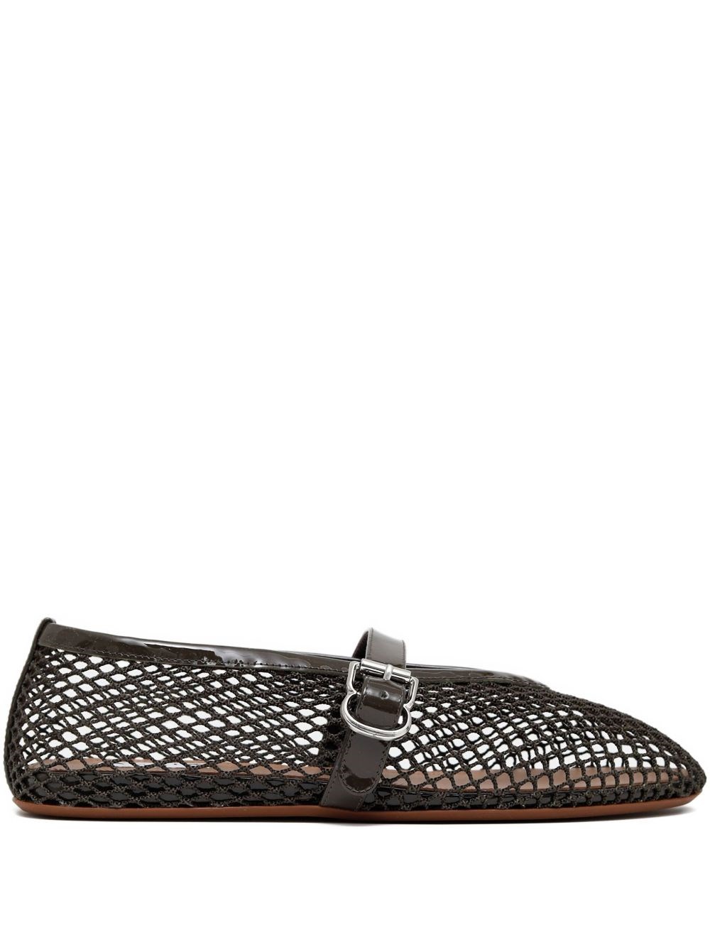 Alaïa Fishnet Ballet Flats