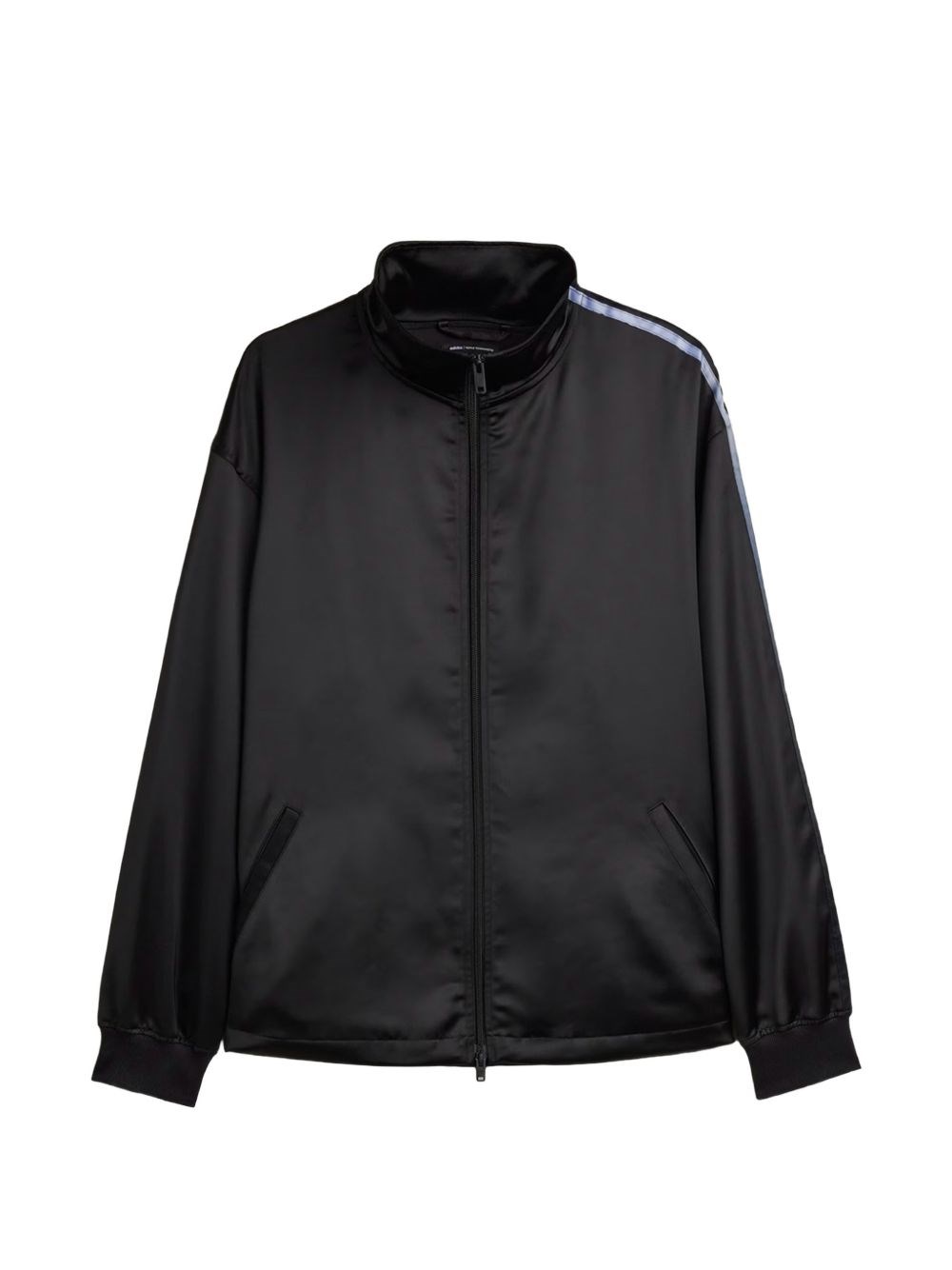 Y-3 Technical Fabric Sweatshirt With Iconic Side Stripes In Black