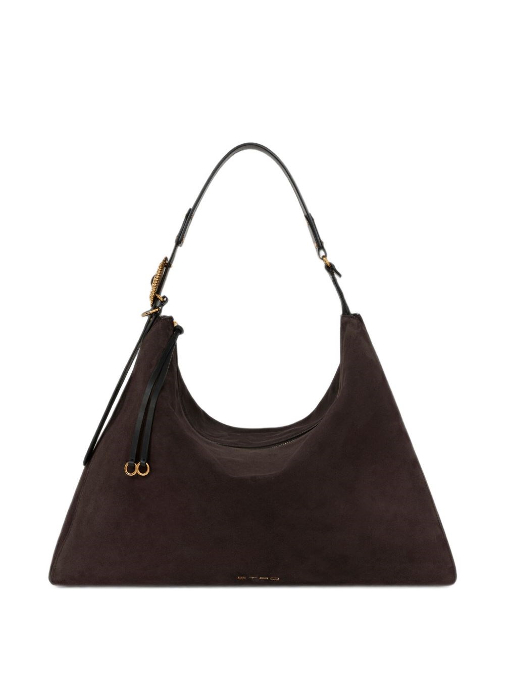 Etro Large Leather Hobo Bag
