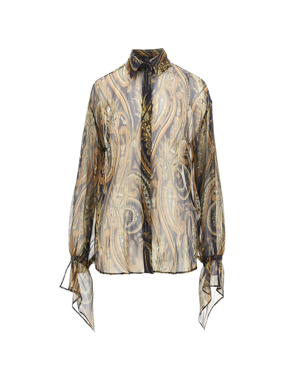 Printed Silk Shirt